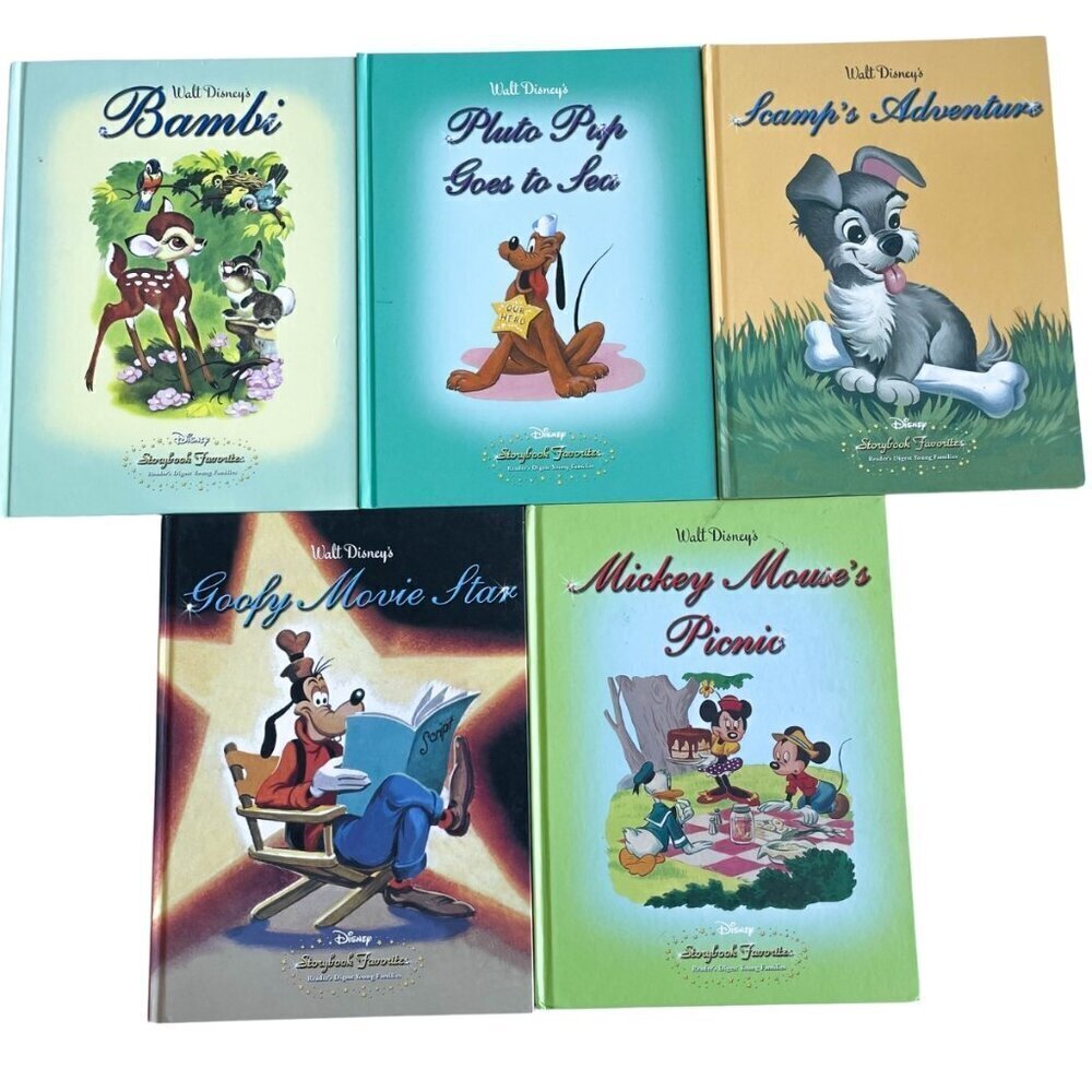 Vintage Disney Storybook Favorites Reader's‎ Digest Young Families Kids Books
